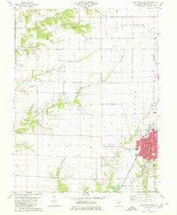 Carlinville West Illinois Historical topographic map, 1:24000 scale, 7.5 X 7.5 Minute, Year 1979