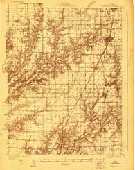 Carlinville Illinois Historical topographic map, 1:48000 scale, 15 X 15 Minute, Year 1923