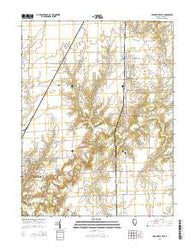Carlinville East Illinois Current topographic map, 1:24000 scale, 7.5 X 7.5 Minute, Year 2015