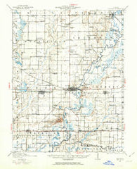 Carlyle Illinois Historical topographic map, 1:62500 scale, 15 X 15 Minute, Year 1948