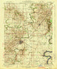 Carmi Illinois Historical topographic map, 1:62500 scale, 15 X 15 Minute, Year 1943