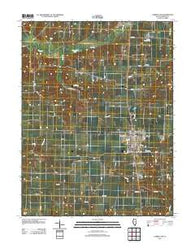 Carrollton Illinois Historical topographic map, 1:24000 scale, 7.5 X 7.5 Minute, Year 2012