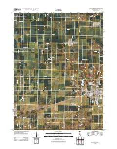 Carthage West Illinois Historical topographic map, 1:24000 scale, 7.5 X 7.5 Minute, Year 2012