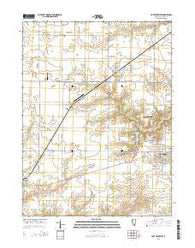 Carthage West Illinois Current topographic map, 1:24000 scale, 7.5 X 7.5 Minute, Year 2015