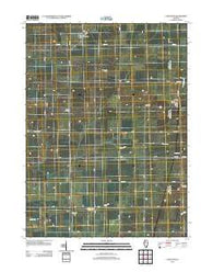 Castleton Illinois Historical topographic map, 1:24000 scale, 7.5 X 7.5 Minute, Year 2012