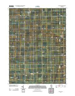 Castleton Illinois Historical topographic map, 1:24000 scale, 7.5 X 7.5 Minute, Year 2012