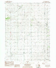 Castleton Illinois Historical topographic map, 1:24000 scale, 7.5 X 7.5 Minute, Year 1983