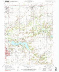 Centralia East Illinois Historical topographic map, 1:24000 scale, 7.5 X 7.5 Minute, Year 1970