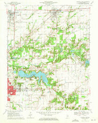 Centralia East Illinois Historical topographic map, 1:24000 scale, 7.5 X 7.5 Minute, Year 1970