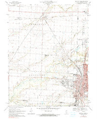 Centralia West Illinois Historical topographic map, 1:24000 scale, 7.5 X 7.5 Minute, Year 1969