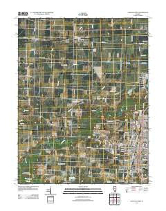 Centralia West Illinois Historical topographic map, 1:24000 scale, 7.5 X 7.5 Minute, Year 2012