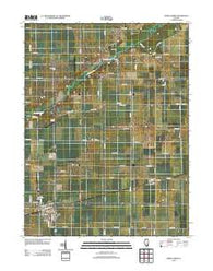 Cerro Gordo Illinois Historical topographic map, 1:24000 scale, 7.5 X 7.5 Minute, Year 2012