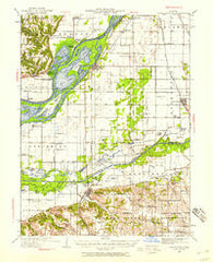 Chandlerville Illinois Historical topographic map, 1:62500 scale, 15 X 15 Minute, Year 1930