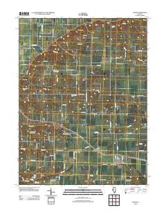 Chapin Illinois Historical topographic map, 1:24000 scale, 7.5 X 7.5 Minute, Year 2012
