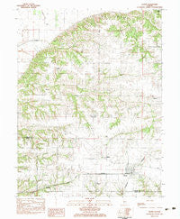 Chapin Illinois Historical topographic map, 1:24000 scale, 7.5 X 7.5 Minute, Year 1983