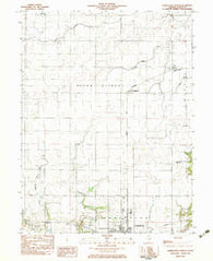 Charleston North Illinois Historical topographic map, 1:24000 scale, 7.5 X 7.5 Minute, Year 1982