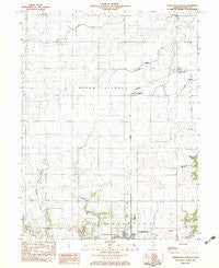 Charleston North Illinois Historical topographic map, 1:24000 scale, 7.5 X 7.5 Minute, Year 1982