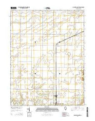 Charleston North Illinois Current topographic map, 1:24000 scale, 7.5 X 7.5 Minute, Year 2015