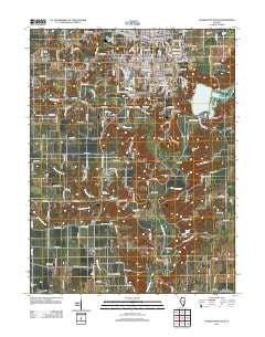 Charleston South Illinois Historical topographic map, 1:24000 scale, 7.5 X 7.5 Minute, Year 2012