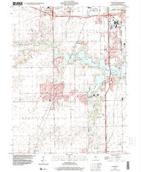 Chatham Illinois Historical topographic map, 1:24000 scale, 7.5 X 7.5 Minute, Year 1998