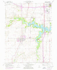 Chatham Illinois Historical topographic map, 1:24000 scale, 7.5 X 7.5 Minute, Year 1961