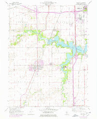 Chatham Illinois Historical topographic map, 1:24000 scale, 7.5 X 7.5 Minute, Year 1961