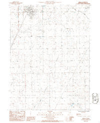 Chenoa Illinois Historical topographic map, 1:24000 scale, 7.5 X 7.5 Minute, Year 1986