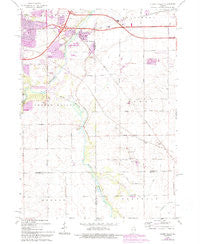 Cherry Valley Illinois Historical topographic map, 1:24000 scale, 7.5 X 7.5 Minute, Year 1968
