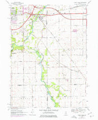Cherry Valley Illinois Historical topographic map, 1:24000 scale, 7.5 X 7.5 Minute, Year 1968