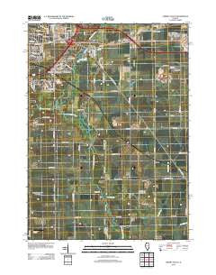 Cherry Valley Illinois Historical topographic map, 1:24000 scale, 7.5 X 7.5 Minute, Year 2012