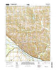 Chester Illinois Current topographic map, 1:24000 scale, 7.5 X 7.5 Minute, Year 2015