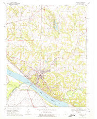 Chester Illinois Historical topographic map, 1:24000 scale, 7.5 X 7.5 Minute, Year 1970