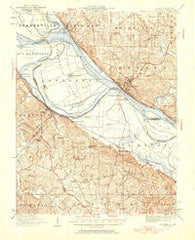 Chester Illinois Historical topographic map, 1:62500 scale, 15 X 15 Minute, Year 1947