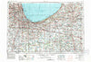 Chicago Illinois Historical topographic map, 1:250000 scale, 1 X 2 Degree, Year 1953