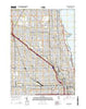 Chicago Loop Illinois Current topographic map, 1:24000 scale, 7.5 X 7.5 Minute, Year 2015