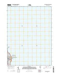 Chicago Loop OE E Illinois Current topographic map, 1:24000 scale, 7.5 X 7.5 Minute, Year 2015