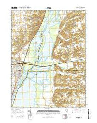 Chillicothe Illinois Current topographic map, 1:24000 scale, 7.5 X 7.5 Minute, Year 2015