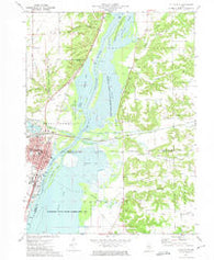 Chillicothe Illinois Historical topographic map, 1:24000 scale, 7.5 X 7.5 Minute, Year 1972