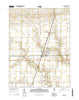 Chrisman Illinois Current topographic map, 1:24000 scale, 7.5 X 7.5 Minute, Year 2015