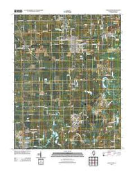 Christopher Illinois Historical topographic map, 1:24000 scale, 7.5 X 7.5 Minute, Year 2012
