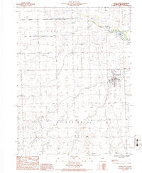Cissna Park Illinois Historical topographic map, 1:24000 scale, 7.5 X 7.5 Minute, Year 1986