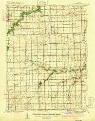 Cissna Park Illinois Historical topographic map, 1:62500 scale, 15 X 15 Minute, Year 1939