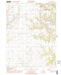 Clark Center Illinois Historical topographic map, 1:24000 scale, 7.5 X 7.5 Minute, Year 1998