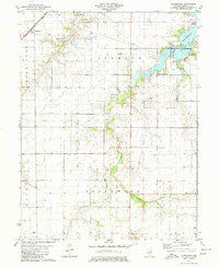 Clarksdale Illinois Historical topographic map, 1:24000 scale, 7.5 X 7.5 Minute, Year 1979