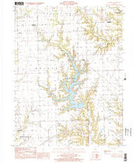Clarksville Illinois Historical topographic map, 1:24000 scale, 7.5 X 7.5 Minute, Year 1998