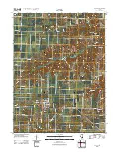 Clayton Illinois Historical topographic map, 1:24000 scale, 7.5 X 7.5 Minute, Year 2012