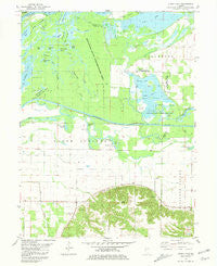 Clear Lake Illinois Historical topographic map, 1:24000 scale, 7.5 X 7.5 Minute, Year 1981