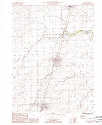 Clifton Illinois Historical topographic map, 1:24000 scale, 7.5 X 7.5 Minute, Year 1986