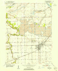 Coal City Illinois Historical topographic map, 1:24000 scale, 7.5 X 7.5 Minute, Year 1953