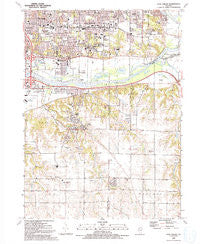 Coal Valley Illinois Historical topographic map, 1:24000 scale, 7.5 X 7.5 Minute, Year 1991